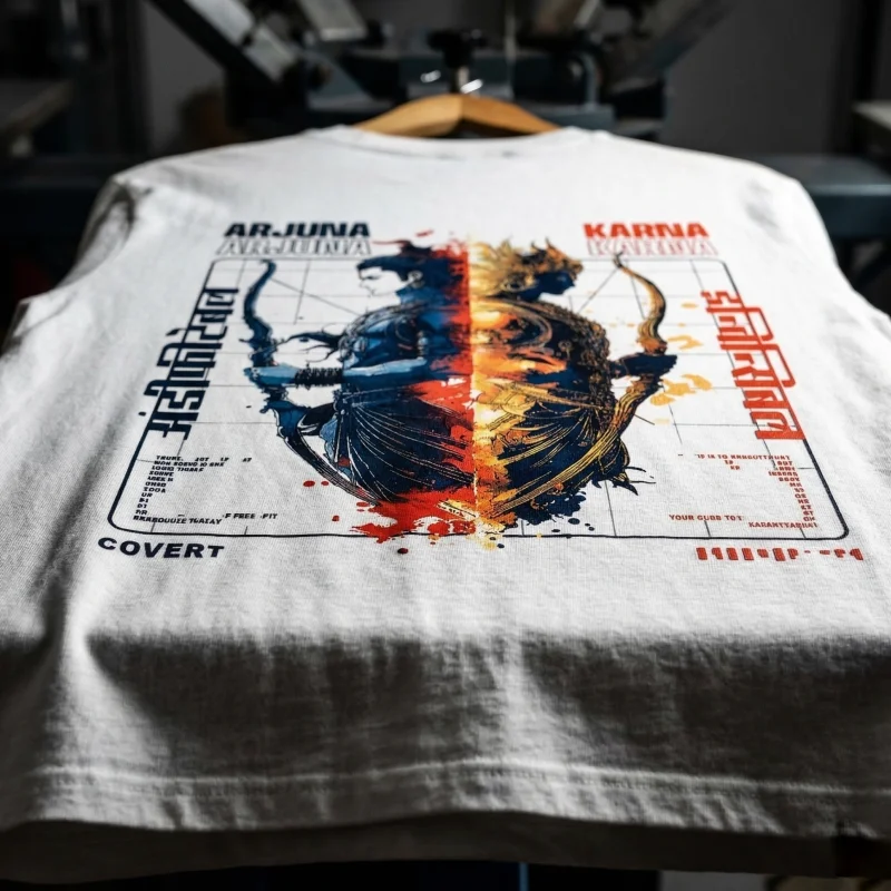 VEER - Printed Oversized T-Shirt