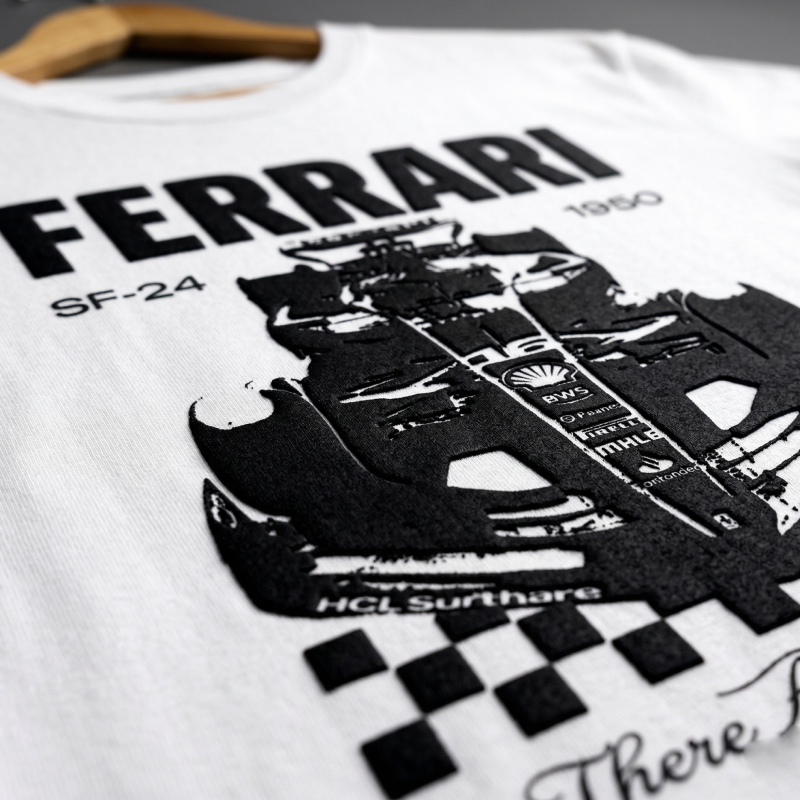 F1 FERRARI - Printed Oversized T-Shirt