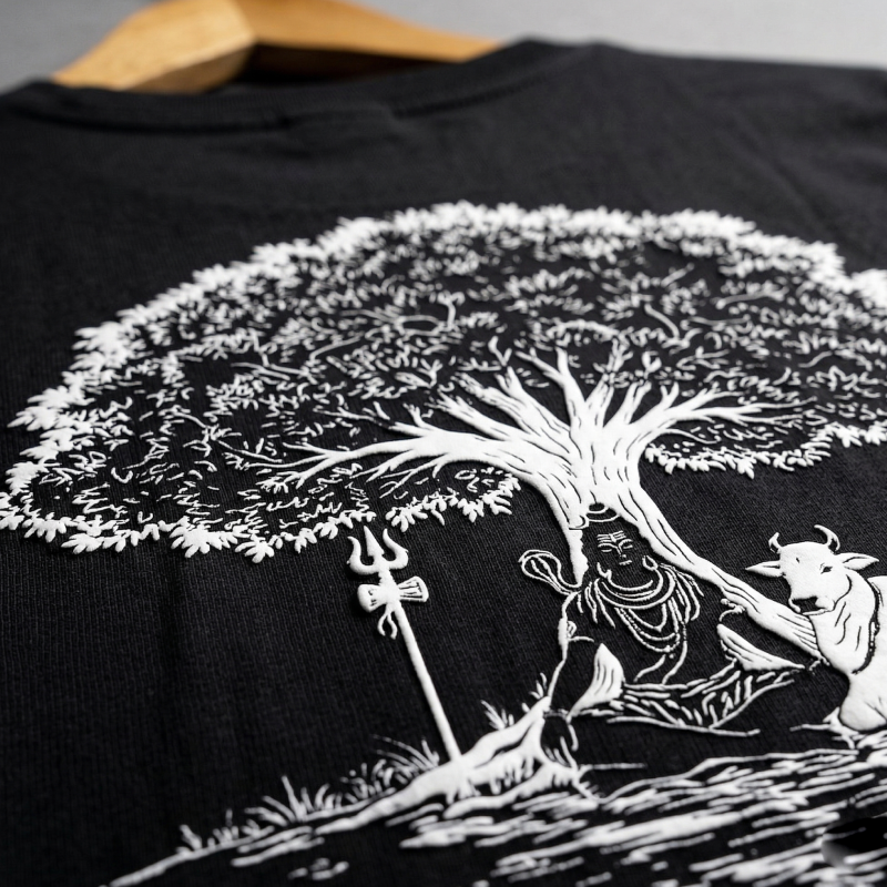 DHYAN - Printed Oversized T-Shirt