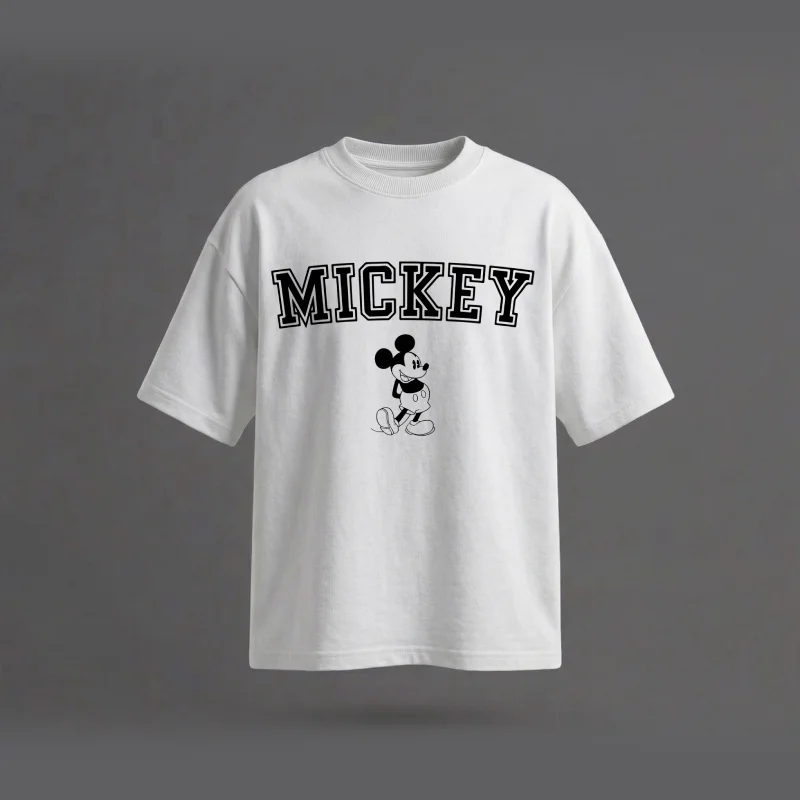 MICKEY COMIC - Printed Oversized T-Shirt