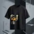 SMOKING DUCK - Printed Oversized T-Shirt