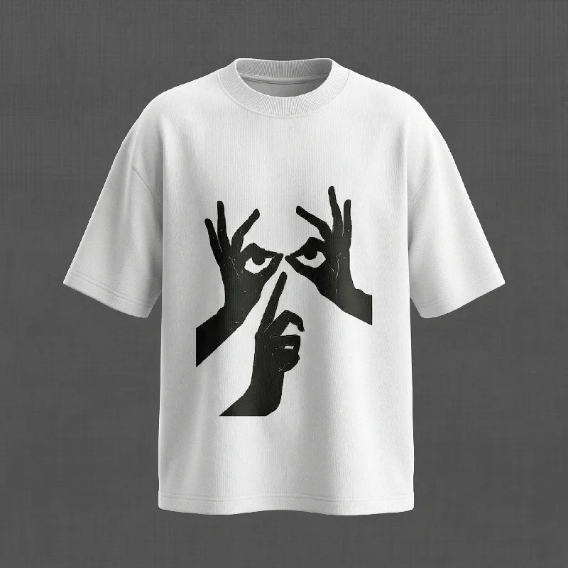 BEYOND SIGHT - Printed Oversized T-Shirt