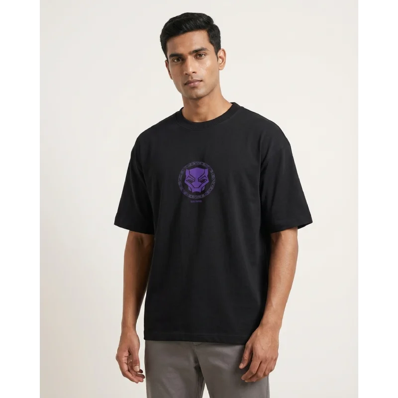 WAR- BLACK PANTHER - Printed Oversized T-Shirt