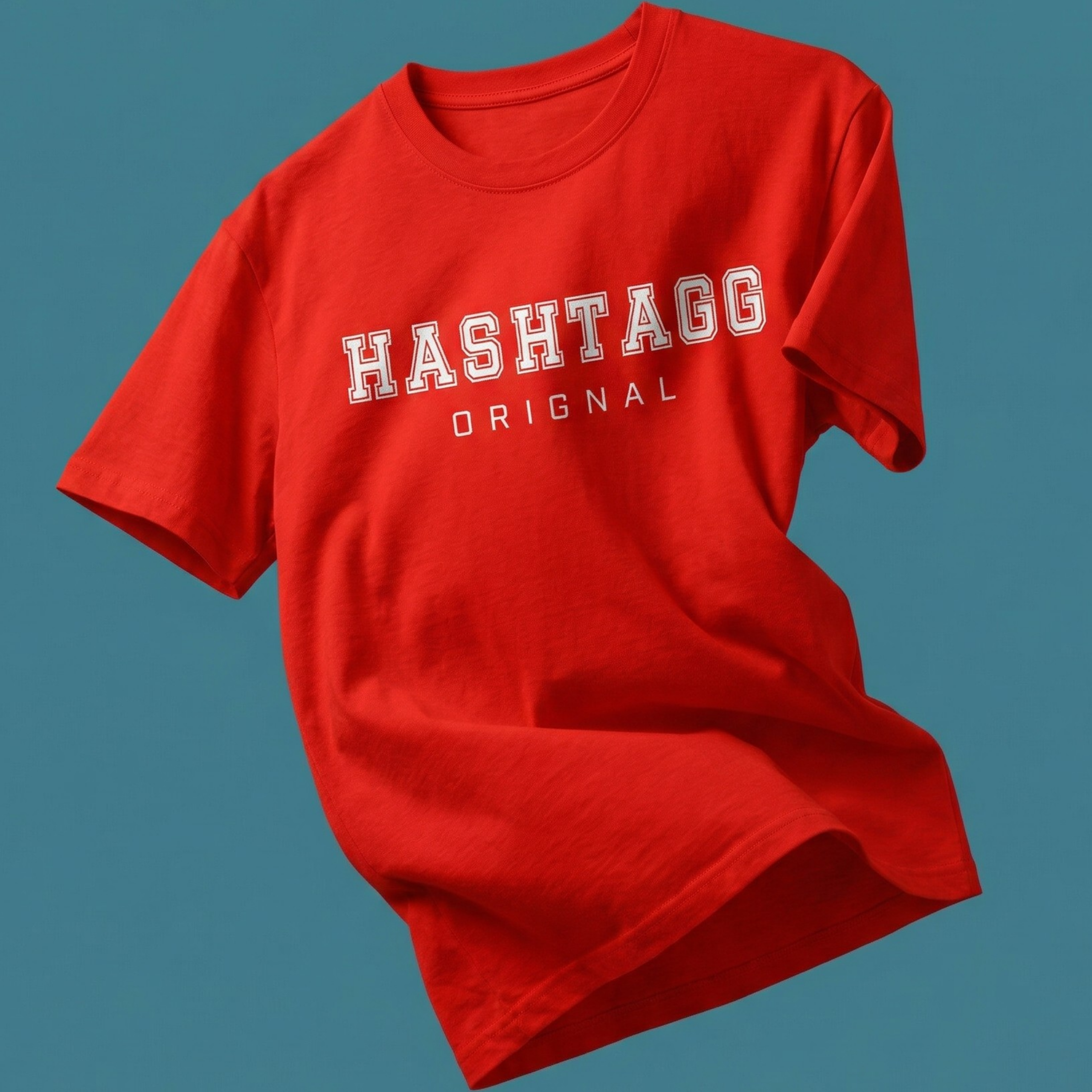 RED-HASHTAGG - Oversized T-Shirt